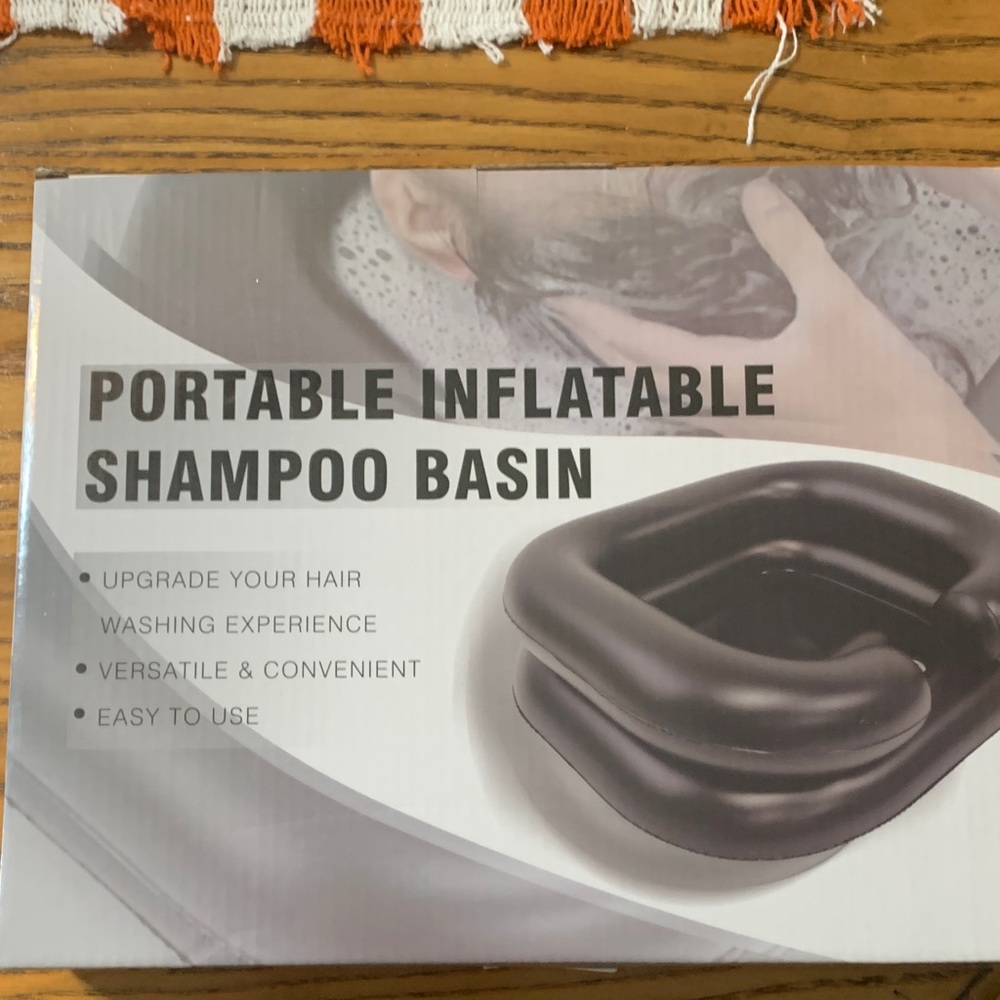 Portable Inflatable Shampoo Basin